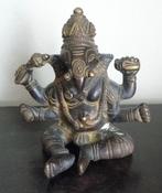 Ganesha antiek brons beeld, Antiek en Kunst, Kunst | Beelden en Houtsnijwerken, Ophalen of Verzenden