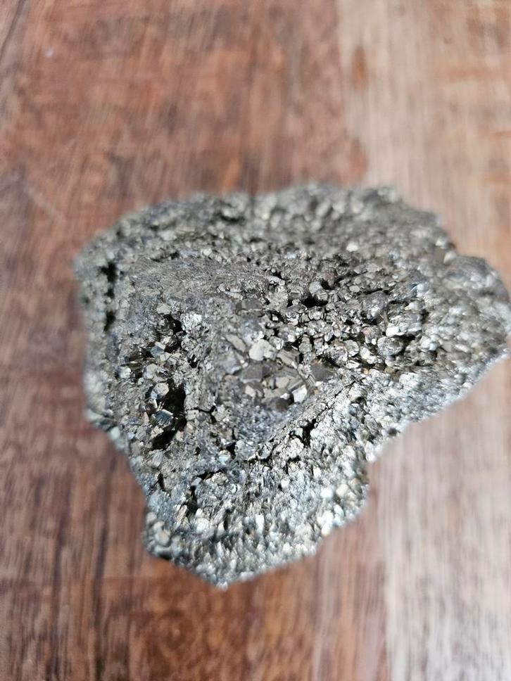 Pyriet cluster, Verzamelen, Mineralen en Fossielen, Mineraal, Ophalen of Verzenden