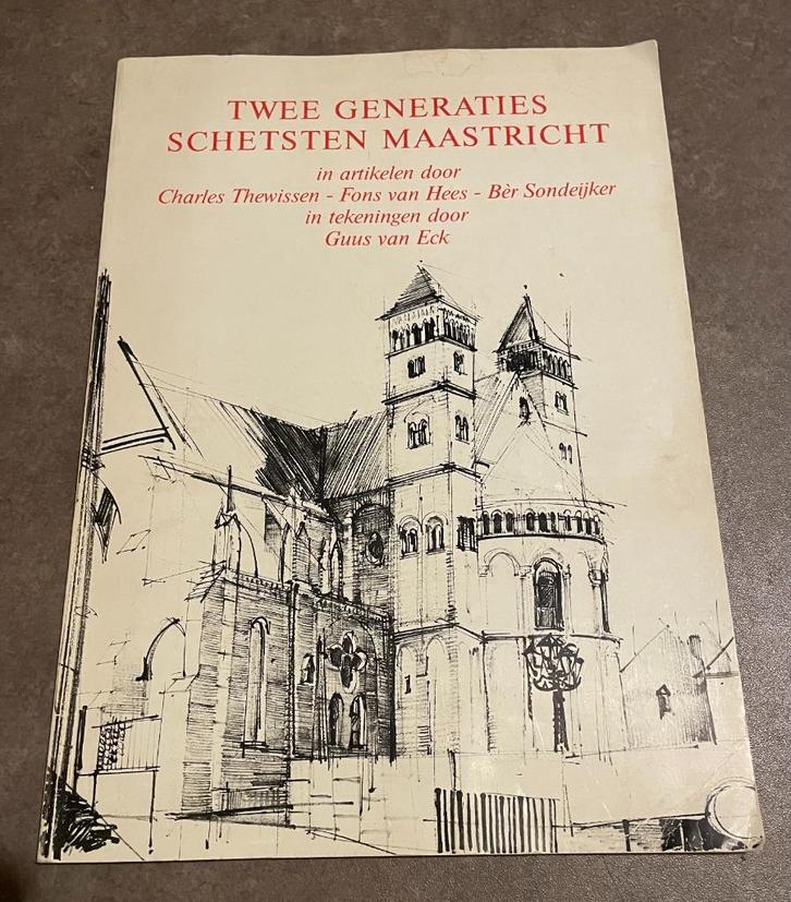 Twee generaties schetsen Maastricht, Boeken, Geschiedenis | Stad en Regio, Gelezen, 20e eeuw of later, Ophalen of Verzenden
