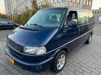 Volkswagen T4 2.5 TDI 74kw 1e eigenaar airco camperkenteken, Voorwielaandrijving, Stof, Zwart, Bedrijf