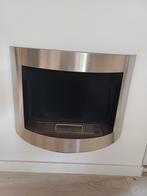 Bio ethanol haard, Huis en Inrichting, Woonaccessoires | Spiegels, Ophalen, Zo goed als nieuw, Rond, Minder dan 50 cm