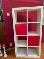 Ikea Kallax kast, Ophalen, Gebruikt, Met klep(pen), 100 tot 150 cm