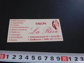 sticker EHV Salon La Rève Schootsestraat 69 Eindhoven Strijp beschikbaar voor biedingen