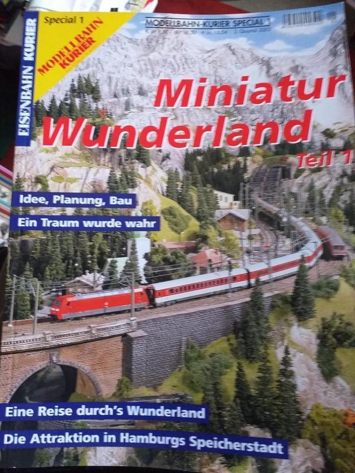 Miniatur Wunderland magazine compleet, Hobby en Vrije tijd, Modeltreinen | H0, Zo goed als nieuw, Boek, Tijdschrift of Catalogus