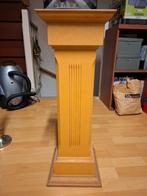 Houten pilaar 70cm hoog onbehandeld mdf, Ophalen, Gebruikt