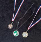 3 medailles, Sport en Fitness, Badminton, Overige typen, Ophalen of Verzenden, Zo goed als nieuw