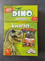 Dino Weetjes Kwartet – Extra grote kaarten – Identity Games, Ophalen of Verzenden, Zo goed als nieuw, Kwartet(ten)