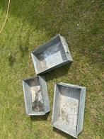 Metalen opbergbakken, Huis en Inrichting, Ophalen of Verzenden, Gebruikt, 50 tot 100 cm, Minder dan 50 cm
