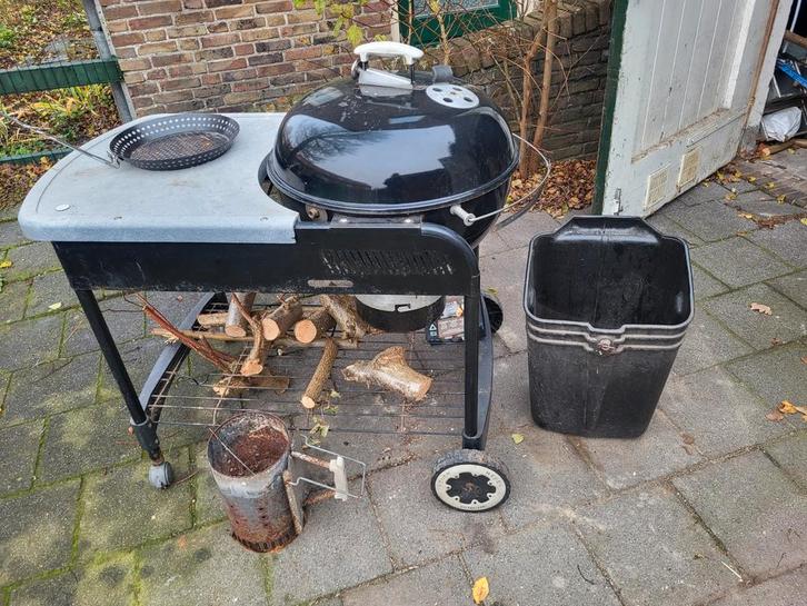 Weber Touch-n-Go Deluxe kogelbarbecue met GBS rooster, Tuin en Terras, Houtskoolbarbecues, Gebruikt, Met accessoires, Ophalen
