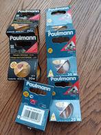 6x Paulmann 35mm. halogeen FTD gold, Ophalen of Verzenden, Nieuw, Bipin of Steekvoet, Halogeen (gloei)lamp