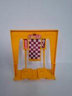 Vintage 1968 Mattel Hot Wheels racebaan deel finish vlag, Ophalen of Verzenden, Gebruikt, Onderdelen, Hot Wheels