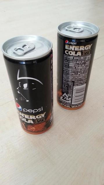 Star Wars Pepsi Japan Energy Cola blikjes beschikbaar voor biedingen
