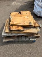 Pallet Eiken rest stukken schaaldelen, Ophalen, Zo goed als nieuw