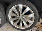 Volkswagen vw Passat CC Velgen met Zomerbanden 235/40 R18, Ophalen, 18 inch, Gebruikt, Banden en Velgen