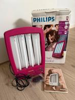Philips Gezichtsbruiner - Roze/Paars, Ophalen of Verzenden, Gebruikt, Gezichtsbruiner, Minder dan 10 lampen