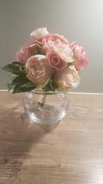 Nann steel saturnus vaas, Overige kleuren, Ophalen of Verzenden, Minder dan 50 cm, Glas