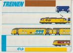 TREINEN BROCHURE NEDERLANDSE SPOORWEGEN UTRECHT AUG. 1987, Ophalen of Verzenden, Gebruikt, Trein, Boek of Tijdschrift