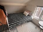 Metalen IKEA LEIRVIK bed wit 1.40x2.00 met goed matras, Huis en Inrichting, Slaapkamer | Bedden, Gebruikt, 140 cm, Metaal, Wit