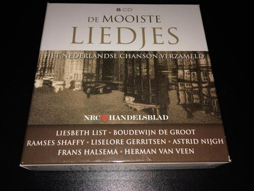 De mooiste liedjes: Het Nederlandse chanson verzameld (8CD), Cd's en Dvd's, Cd's | Nederlandstalig, Zo goed als nieuw, Pop, Boxset