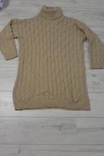 Solo G - Beige kabel jurk, Kleding | Dames, Maat 38/40 (M), Made in Italy, Beige, Ophalen of Verzenden