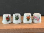 Porseleinen voorjaarsbloemen vingerhoedjes, Nederland, Ophalen of Verzenden, Zo goed als nieuw, Porselein