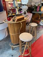 Jaren 70 rotan bamboe tikkie barretje, Ophalen