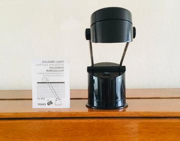 Zwarte Halogeen Bureau Lamp Duits Merk Venes ZoGoedAlsNieuw beschikbaar voor biedingen