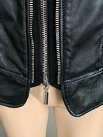 i704 Arma: echt leren jasje maat M=38/40 leer zwart blazer, Maat 38/40 (M), Zwart, Arma, Ophalen of Verzenden