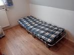 Vouwbed, logeerbed inklapbaar, Ophalen, Eenpersoons, 190 cm of minder, Zo goed als nieuw