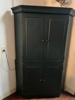 Kast hoekkast groen, Huis en Inrichting, Kasten | Buffetkasten, Ophalen, Overige materialen, 50 tot 100 cm, 25 tot 50 cm