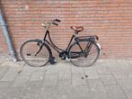 Fiets met lekke band + extra zadel, Ophalen, Gebruikt