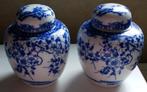 2-Kobaltblauwe -Gemberpotje/Vintage, Huis en Inrichting, Keuken | Servies, Ophalen of Verzenden, Zo goed als nieuw, Porselein