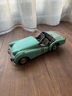 Triumph TR3A Blauw Metalen Modelauto, Ophalen of Verzenden, Zo goed als nieuw, Auto, Overige merken