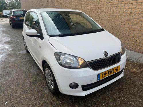 Skoda Citigo 1.0 T 55KW 2012 Wit lpg/airco/nap/, Auto's, Skoda, Bedrijf, Citigo, LPG, A, Hatchback, Handgeschakeld, Origineel Nederlands