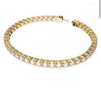 Nieuwe Swarovski Tennis Bracelet Gold, Met kristal, Nieuw, Ophalen of Verzenden, Goud
