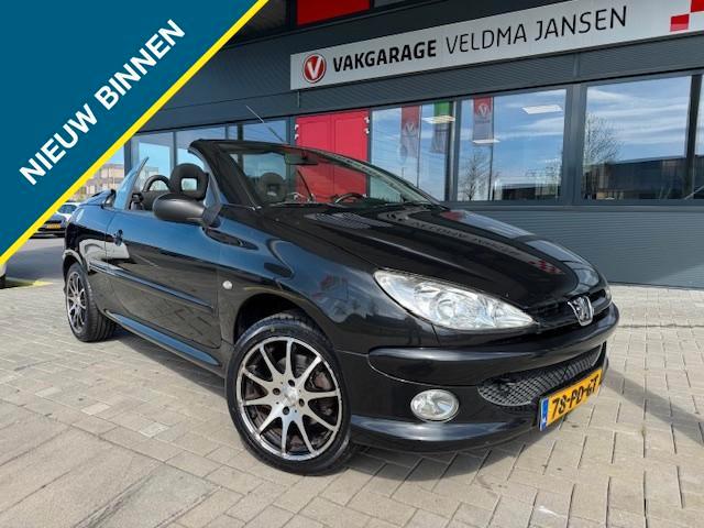 Peugeot 206 CC 1.6-16V CABRIOLET (bj 2004), Auto's, Peugeot, Bedrijf, Te koop, ABS, Airbags, Alarm, Boordcomputer, Centrale vergrendeling