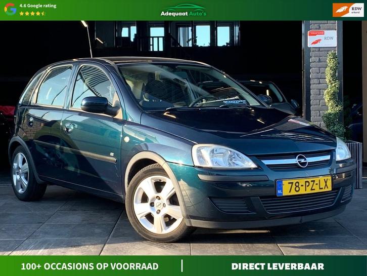 Opel Corsa 1.4-16V Full Rhythm|Airco|El.Ramen|NAP|Cruise|5DR, Auto's, Opel, Bedrijf, Te koop, Corsa, ABS, Airbags, Airconditioning