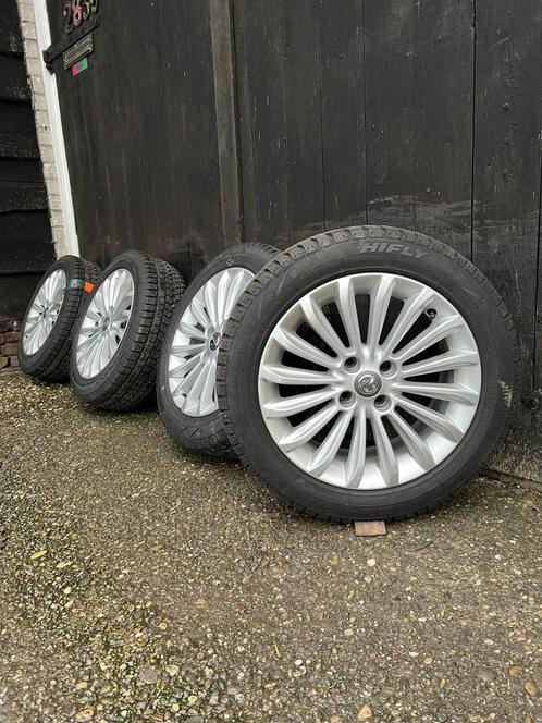 Originele Opel Corsa Adam velgen 4x100 16” winter 7-9mm set, Auto-onderdelen, Banden en Velgen, Banden en Velgen, Winterbanden