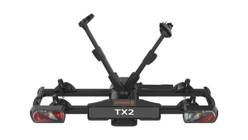 Spinder fietsdrager TX2 met led €599,50 en ledverlichting, Auto diversen, Fietsendragers, Nieuw, Trekhaakdrager, 3 fietsen of meer