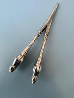 Antiek Sterling zilveren handschoenenrekker met patent nr, Antiek en Kunst, Ophalen of Verzenden