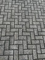 3315m2 heide-grijs betonklinkers straatstenen bkk 8cm, Ophalen, Gebruikt, Klinkers, 10 m² of meer