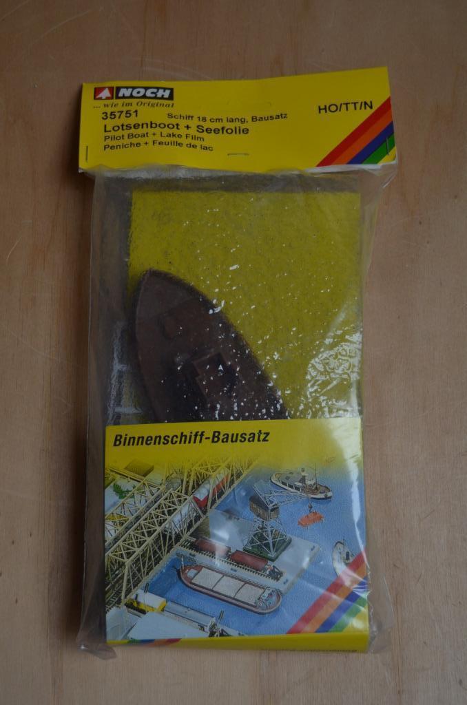 Noch 35751 Loodsboot, nieuw in OVP, HO, Hobby en Vrije tijd, Modeltreinen | H0, Nieuw, Ophalen of Verzenden