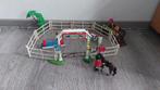 playmobil paarden dressuur 4185 compleet foto 2 zweep heeft, Ophalen of Verzenden, Gebruikt