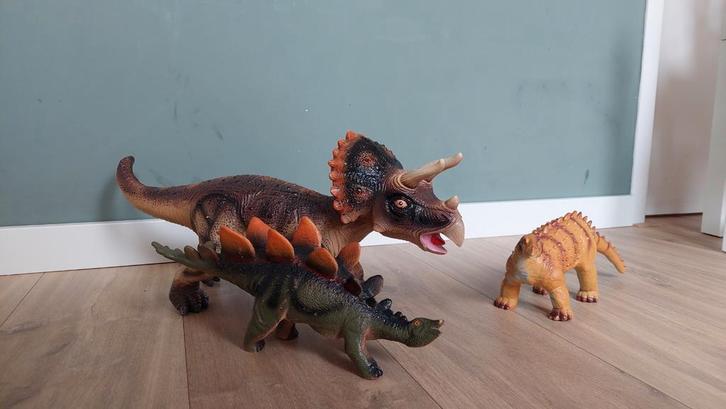 3 Foam Dinosaurussen - Inknijpbaar!, Kinderen en Baby's, Speelgoed | Overig, Ophalen of Verzenden