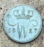 10 cent 1827 Brussel Willem I, Postzegels en Munten, Munten | Nederland, Ophalen, Zilver, 10 cent, Koning Willem I