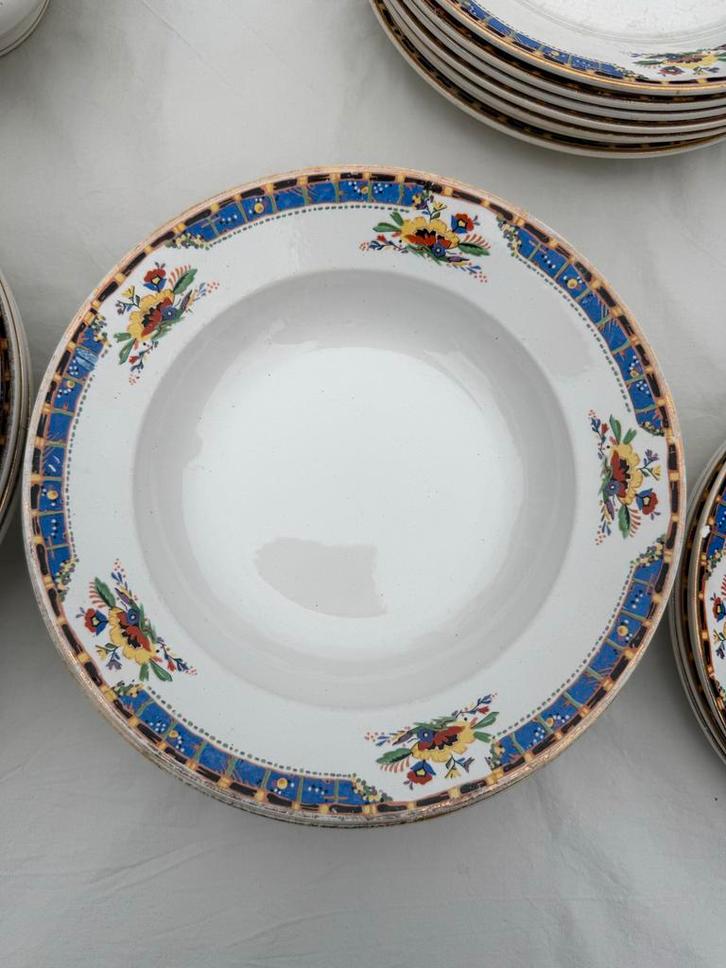 Société Céramique Maestricht servies, Huis en Inrichting, Keuken | Servies, Gebruikt, Compleet servies, Overige stijlen, Aardewerk