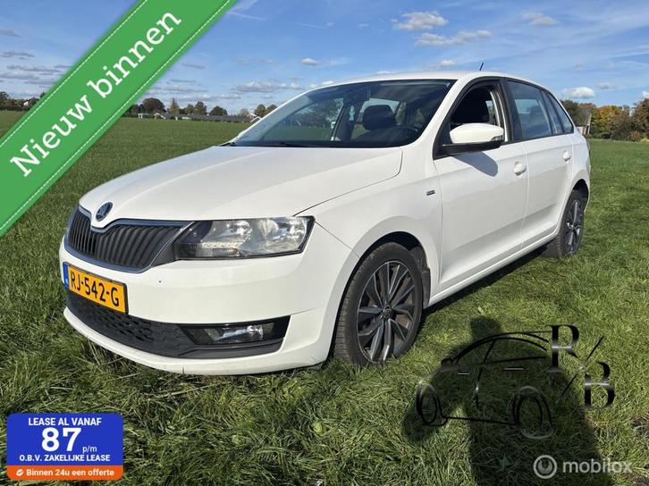 Skoda Rapid 1.4 TDI Greentech Drive AUTOMAAT AIRCO NAVI CRUI, Auto's, Skoda, Bedrijf, Te koop, Rapid, ABS, Airbags, Airconditioning