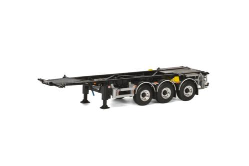 WHITE LINE; CONTAINER TRAILER FOR SWOPBODY - 3 AXLE, Hobby en Vrije tijd, Modelauto's | 1:50, Nieuw, Bus of Vrachtwagen, Wsi, Ophalen of Verzenden