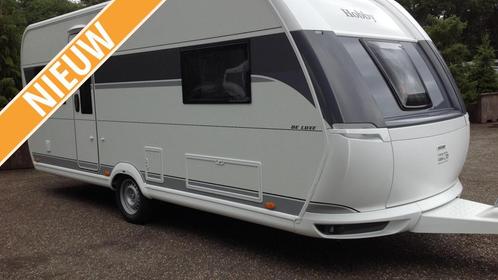 Hobby De Luxe 540 UL Model 2026, Caravans en Kamperen, Caravans, tot en met 4, 1250 - 1500 kg, Rondzit, Hobby, 2 aparte bedden