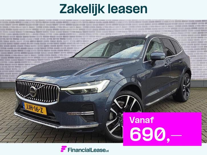Volvo XC60 T6 Plug-in hybrid AWD Ultimate Bright | Long Rang, Auto's, Volvo, Bedrijf, Lease, Financial lease, XC60, ABS, Achteruitrijcamera